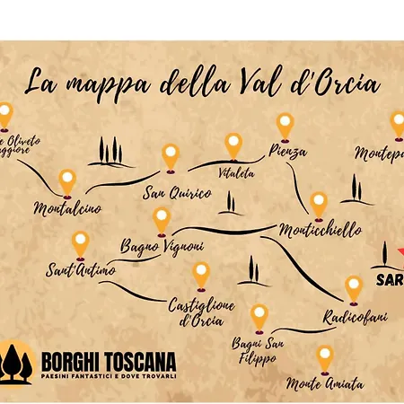 Vakantiehuis La Corte Del Podesta Sarteano